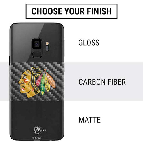 NHL Chicago Blackhawks Distressed Galaxy S9 Skin
